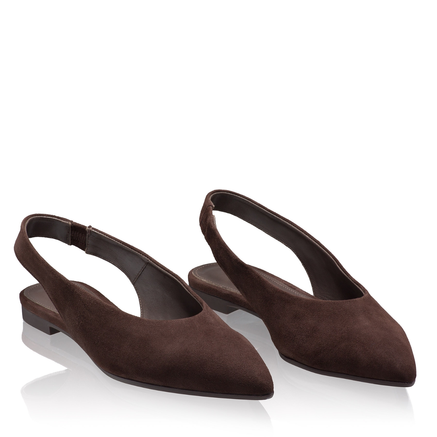 Picture of Women's Ballerinas 8500 Camoscio T.Moro