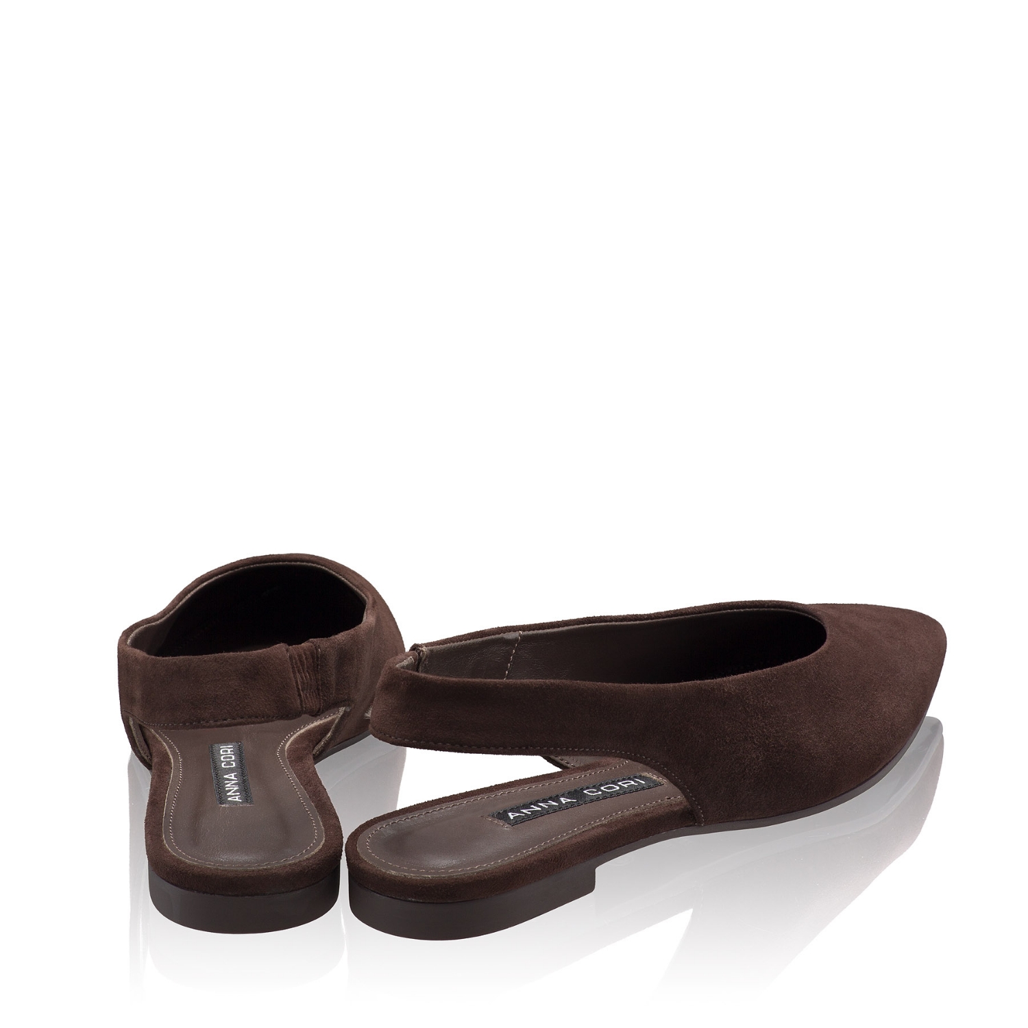 Picture of Women's Ballerinas 8500 Camoscio T.Moro