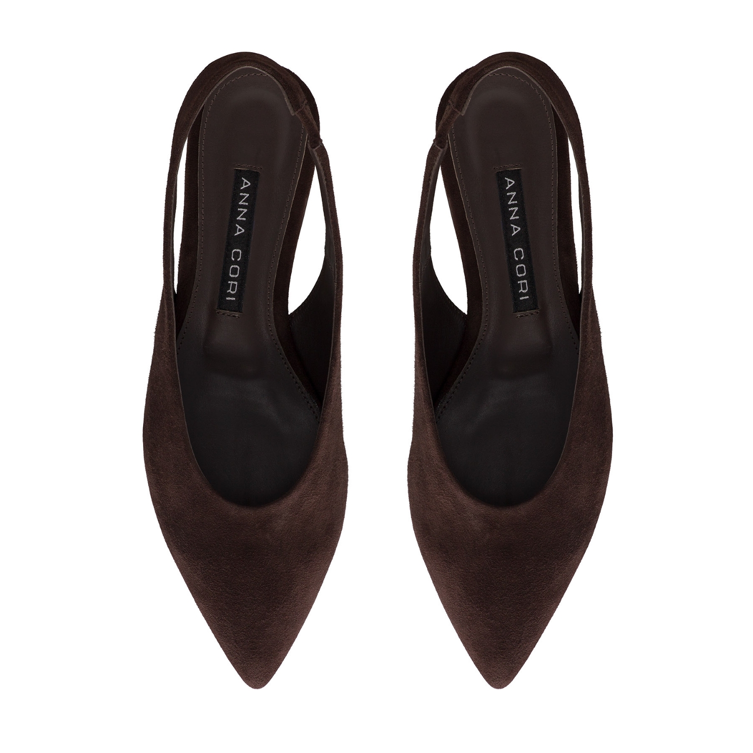 Picture of Women's Ballerinas 8500 Camoscio T.Moro