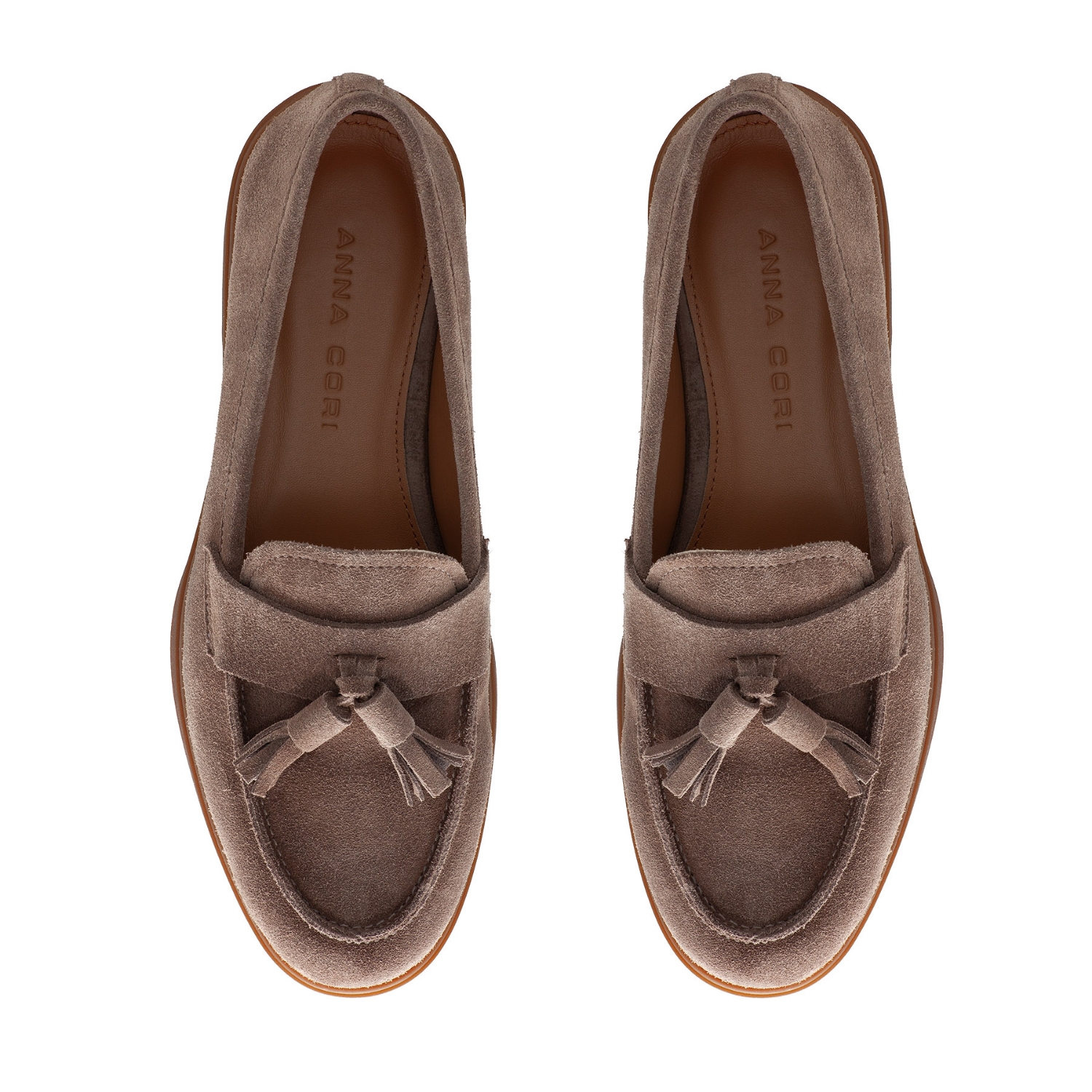 Picture of Women Casual Loafers 7517 Crosta Taupe/Ambra