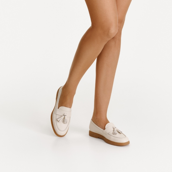 Pantofi Casual Dama 7517 Bottalato Panna