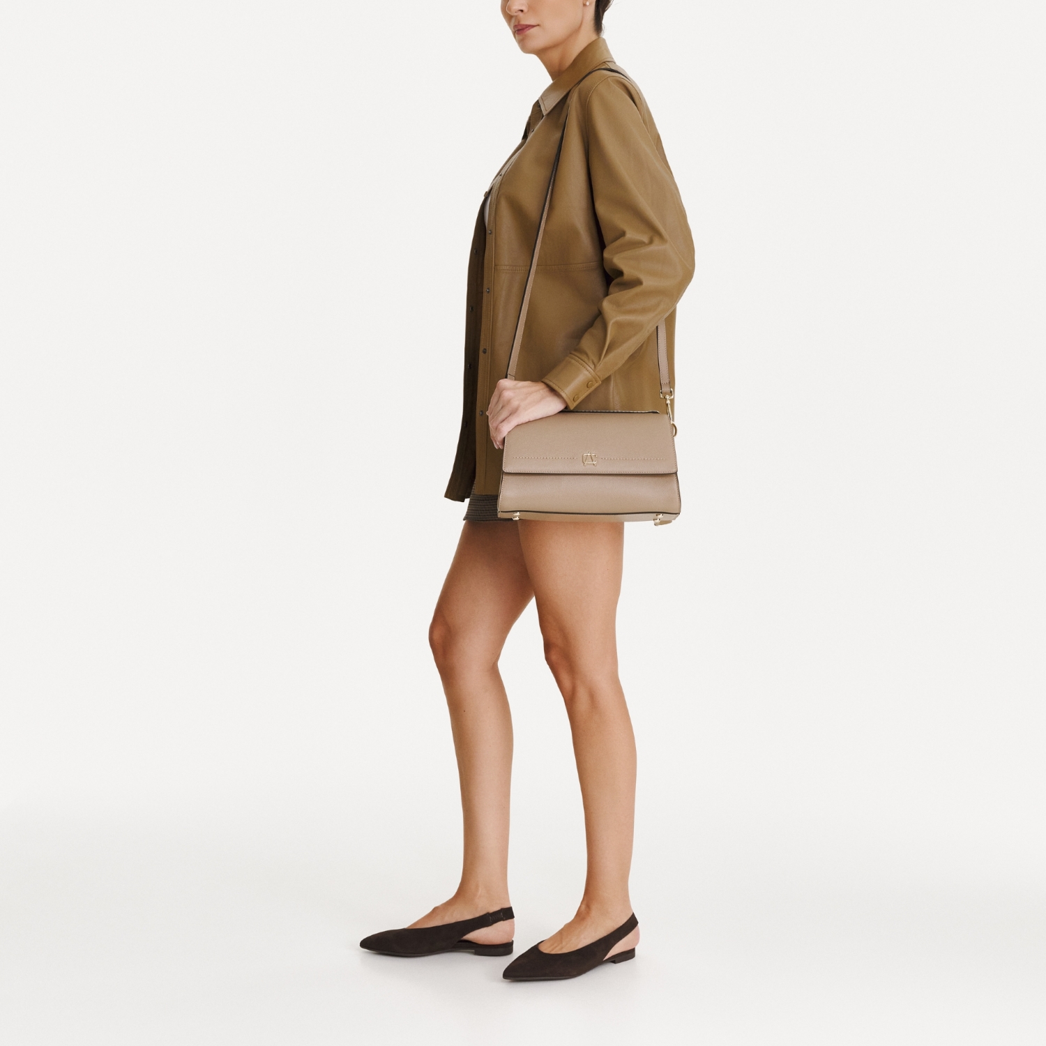 Picture of Women's Ballerinas 8500 Camoscio T.Moro