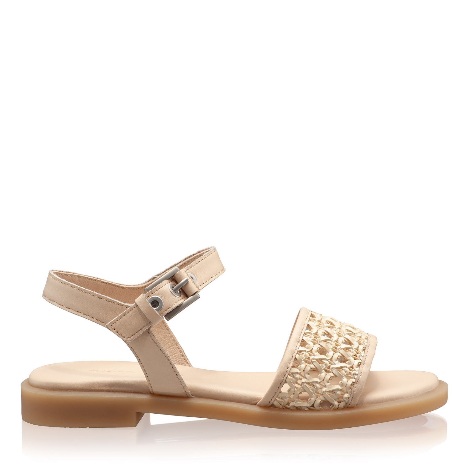 Снимка на Дамски сандали 8363 Vitello+Intreccio Beige