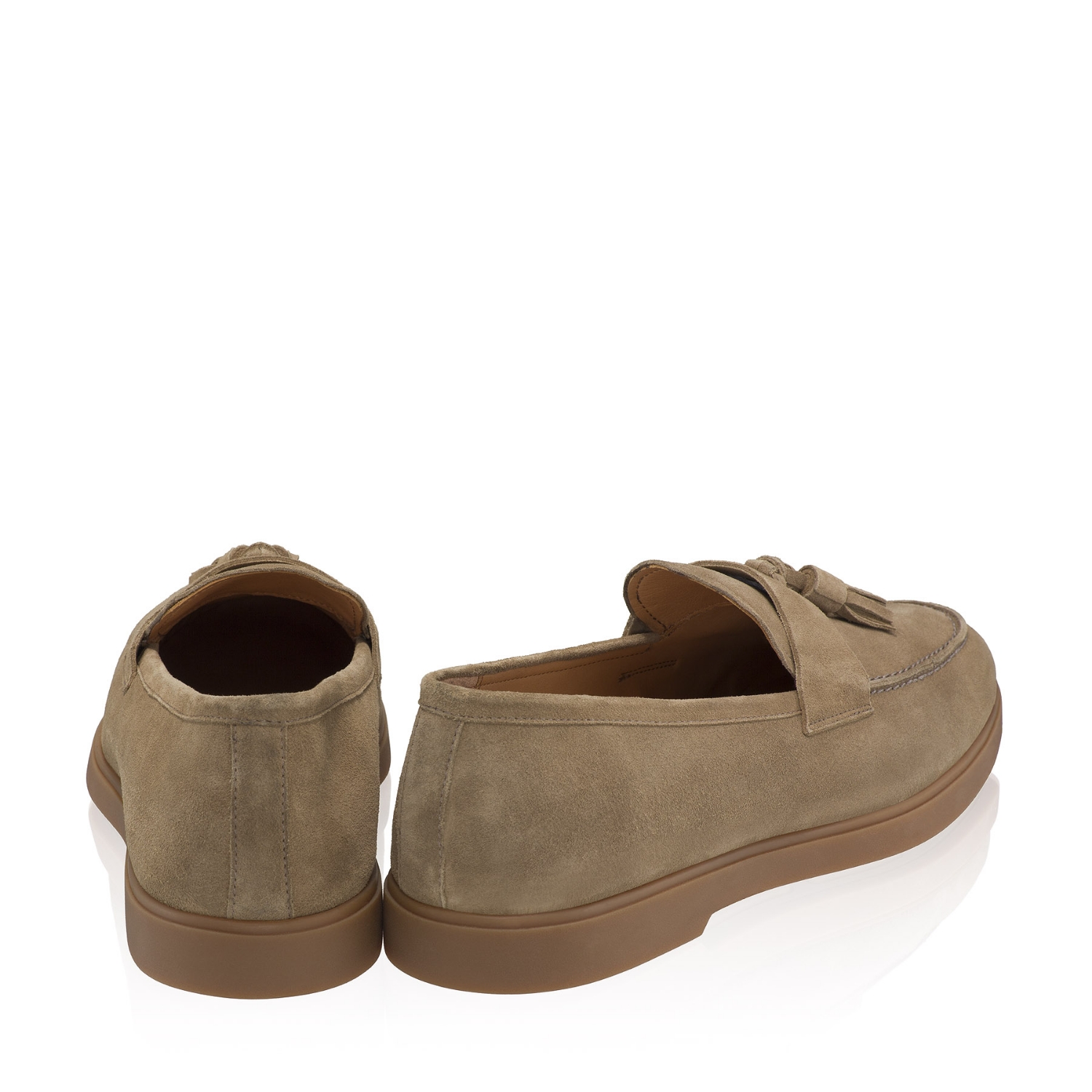 Picture of Men Natural Leather Loafers 7628 Crosta Palude