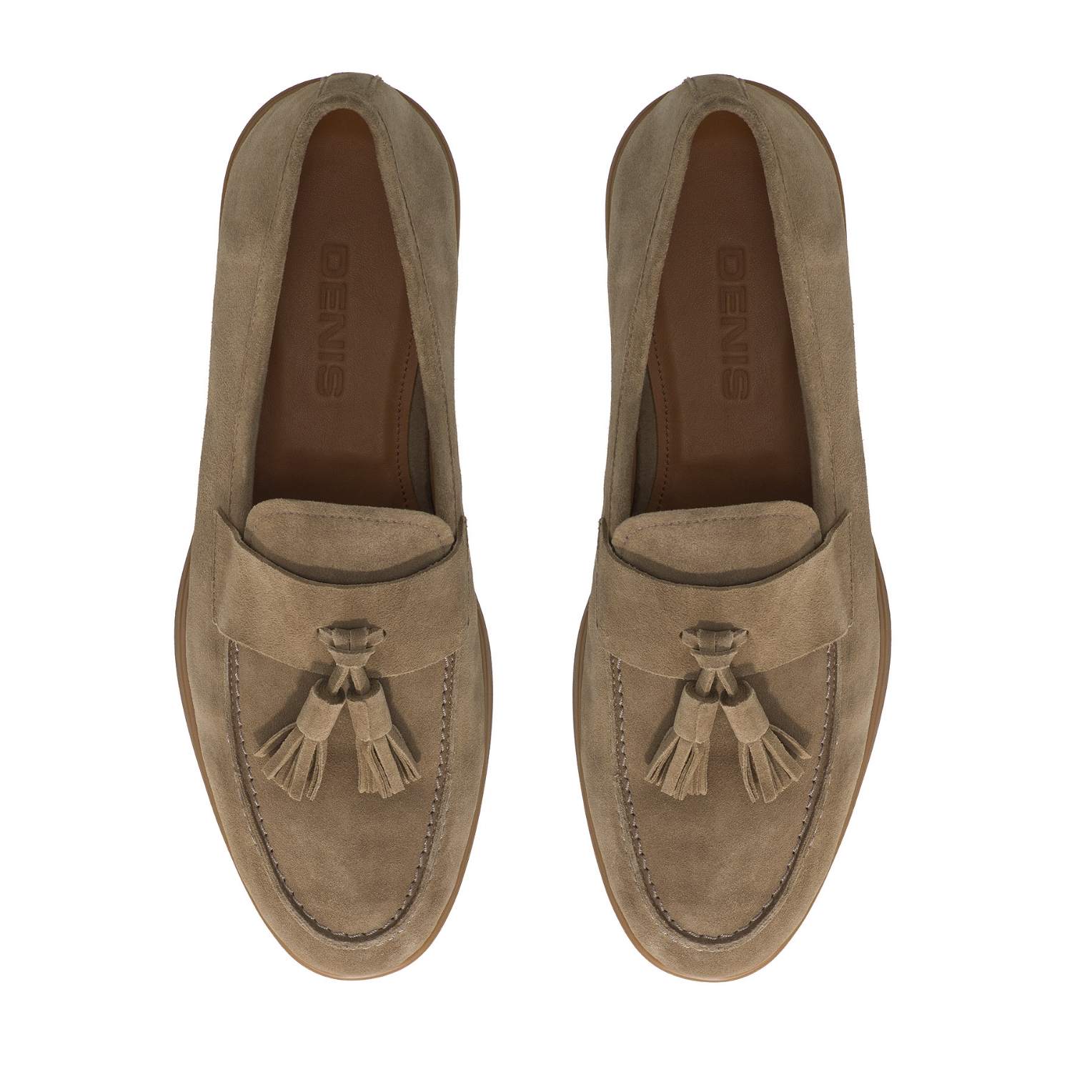 Picture of Men Natural Leather Loafers 7628 Crosta Palude
