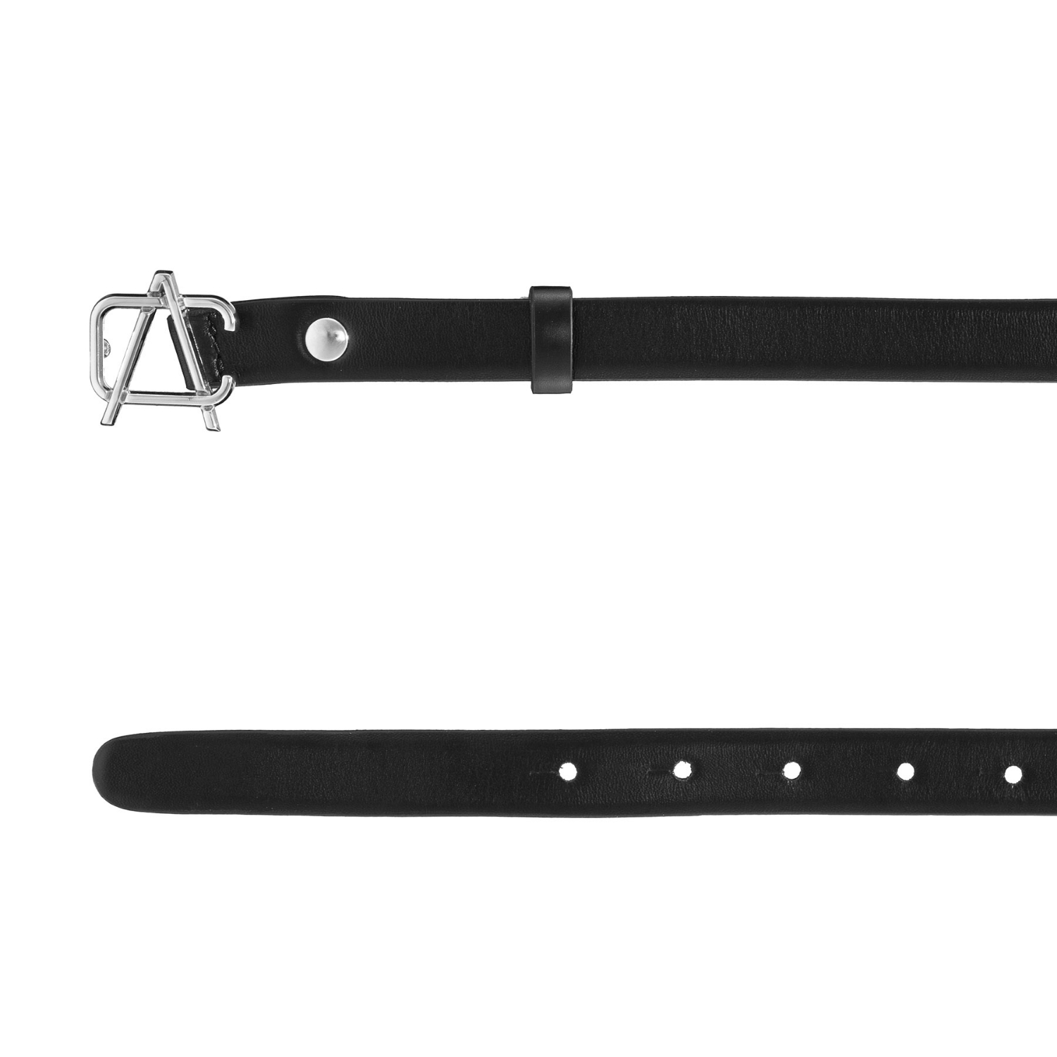 Picture of Women Leather Belt 52 VITELLO BLACK