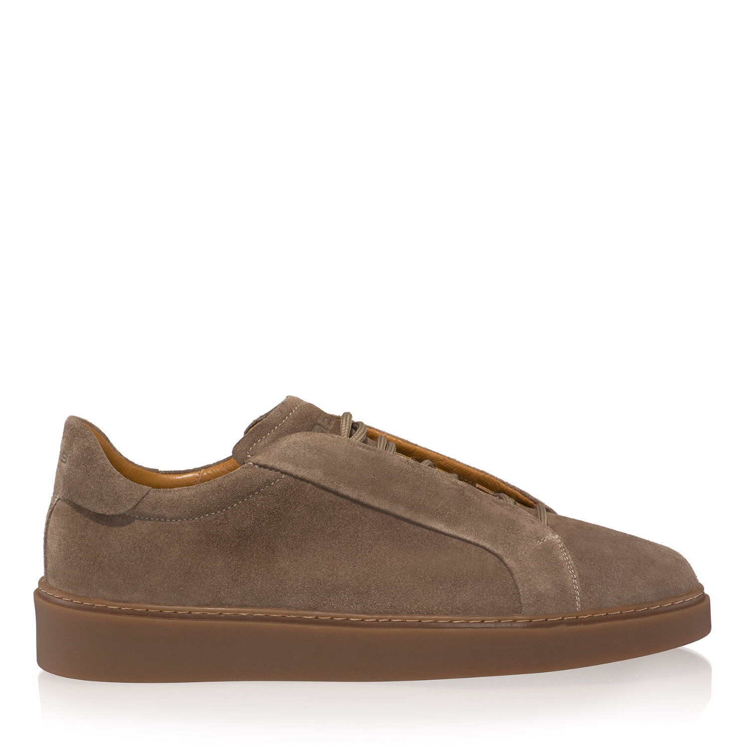 Picture of Men Suede Leather Sport Shoes 7772 Crosta Taupe