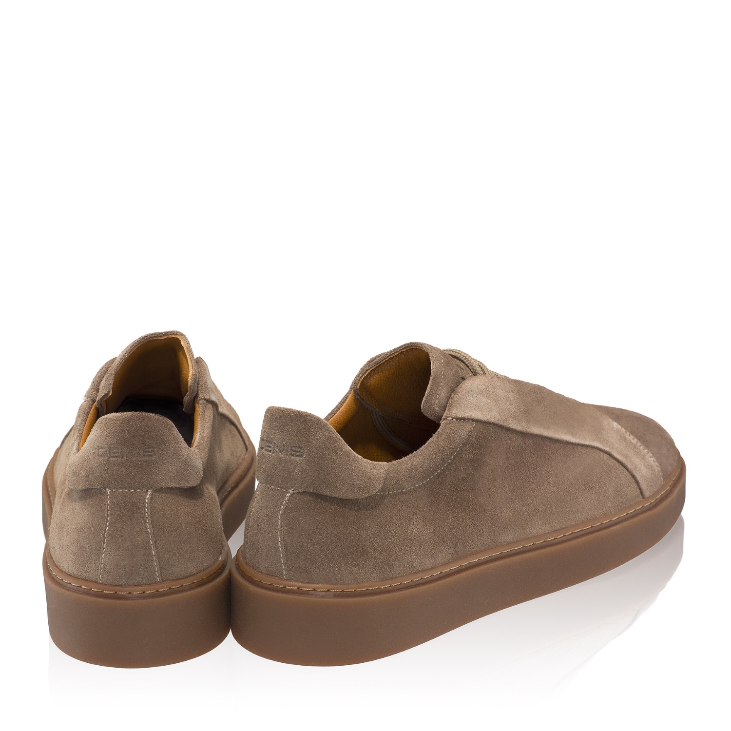 Picture of Men Suede Leather Sport Shoes 7772 Crosta Taupe