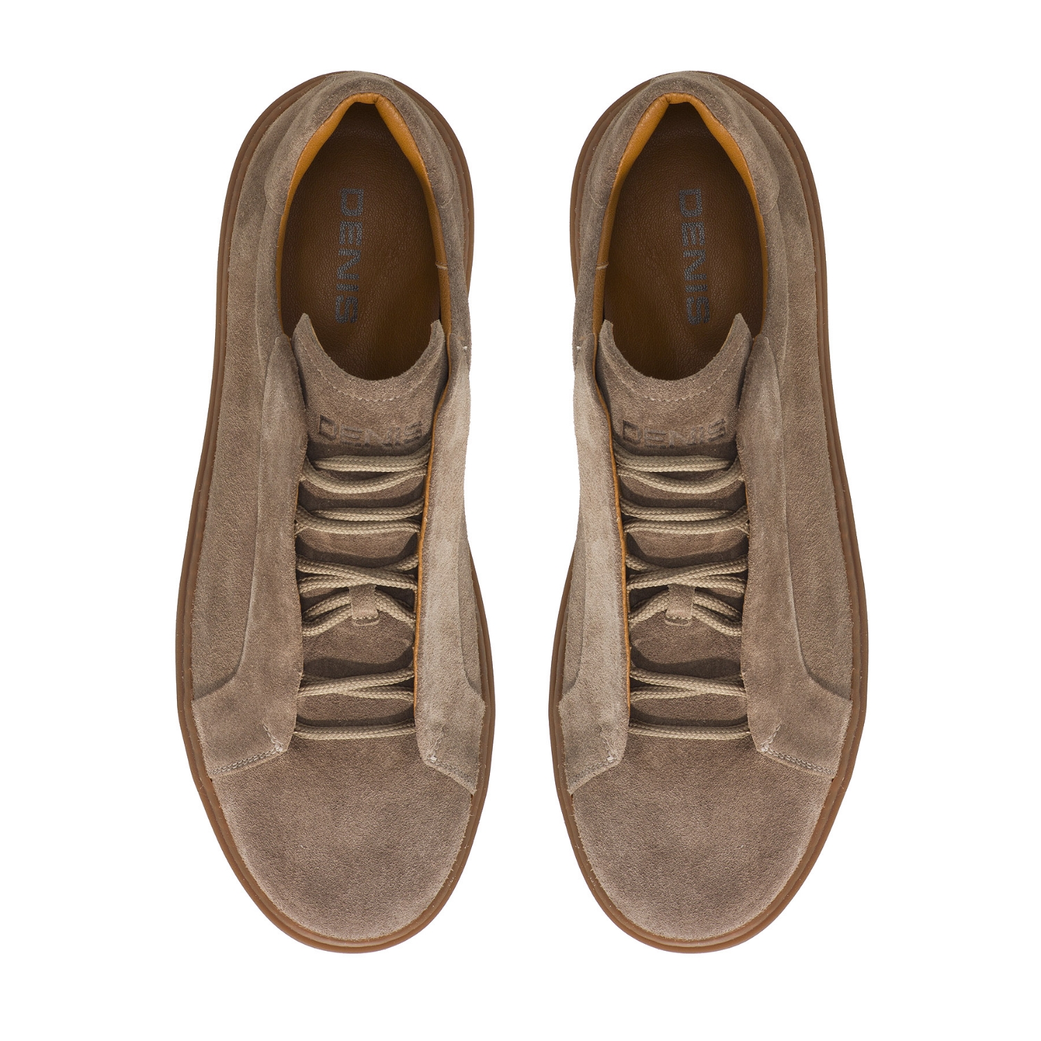 Picture of Men Suede Leather Sport Shoes 7772 Crosta Taupe